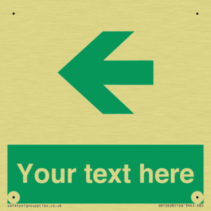 Custom Safe condition: Green Left arrow